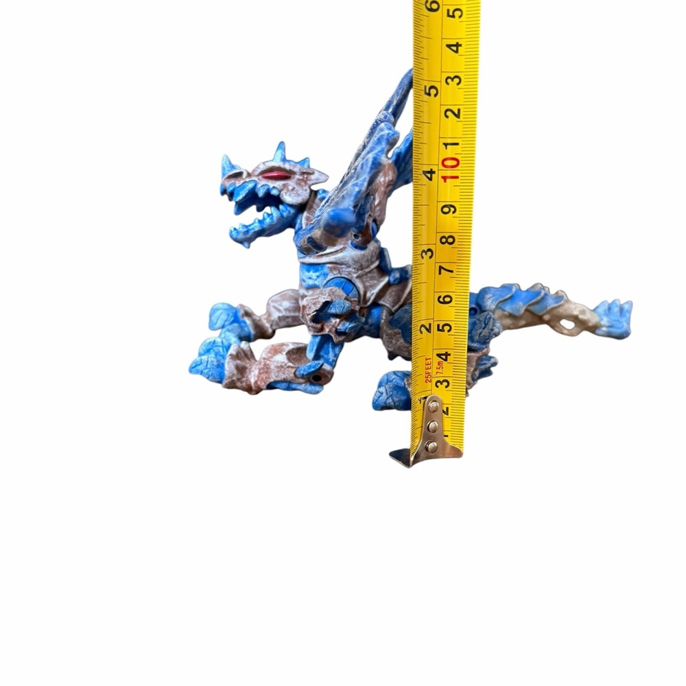 Vintage Mega Bloks Fire & Ice Blue Frost Dragon 9875 - Picture 5 of 9